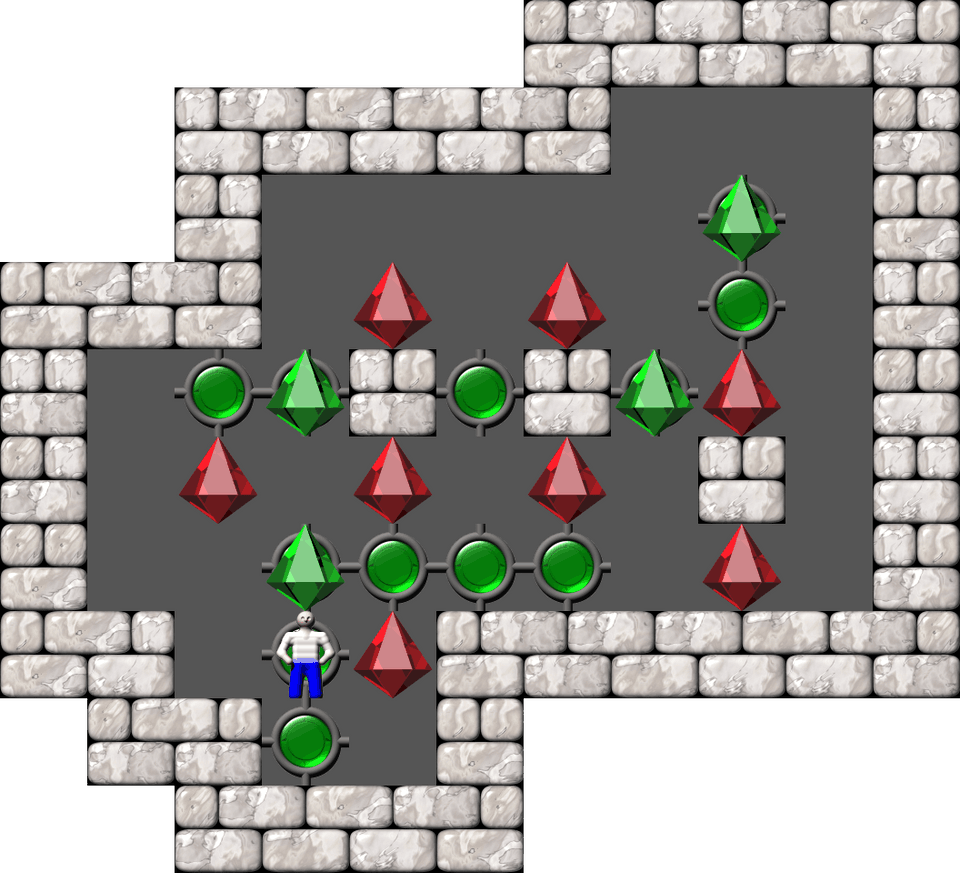 Sokoban Spiros 8 level 12